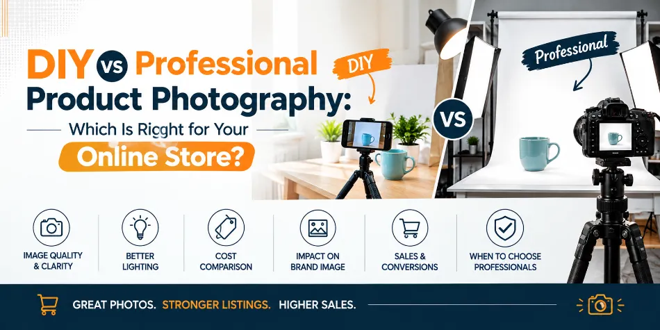 DIY vs Professional Product Photography: Which Is Right for Your Online Store?